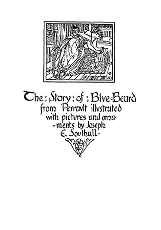 BlueBeard illustrated by Joseph Southall