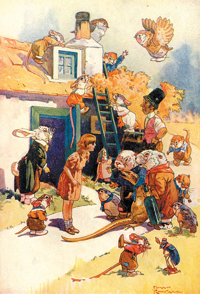 Alice's Adventures in Wonderland, Harry Rountree, 1908.