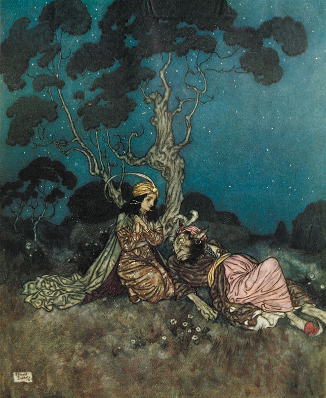 The Sleeping Beauty and Other Fairy Tales From the Old French, Edmund Dulac, 1910,