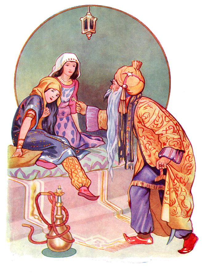'Bluebeard' - Fairy Tales, Margaret Tarrant, 1915.