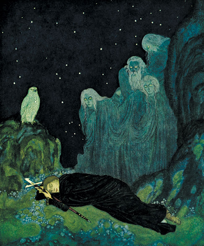 Edmund Dulac Biography >> Children's Book Illustration