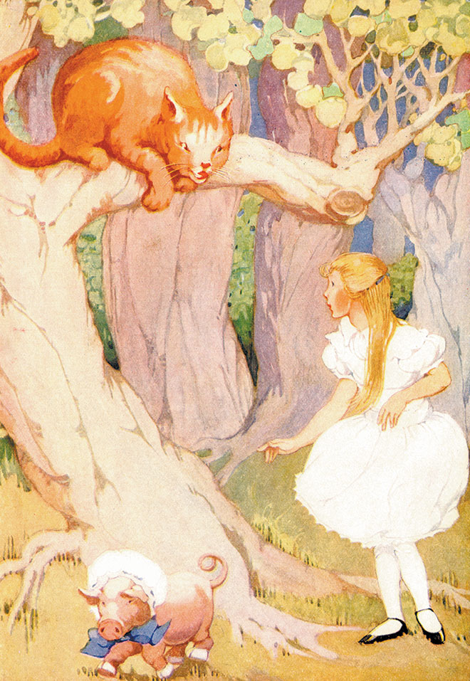 Alice's Adventures in Wonderland, Gertrude A. Kay, 1923.