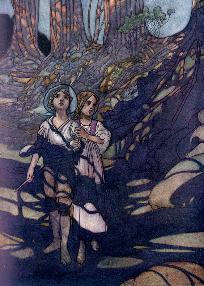 'Hansel and Gretel' - The Big Book of Fairy Tales, Charles Robinson, 1911.