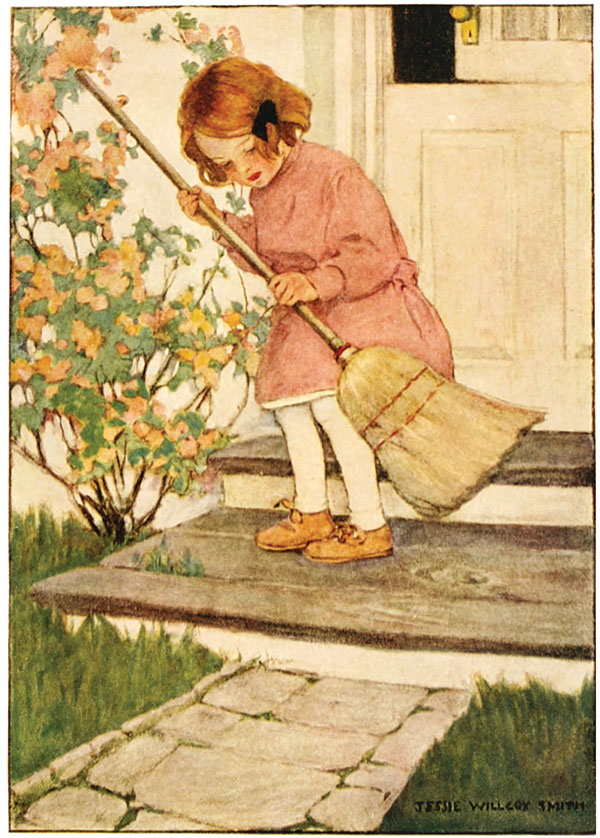 Dream Blocks, Jessie Willcox Smith, 1908.