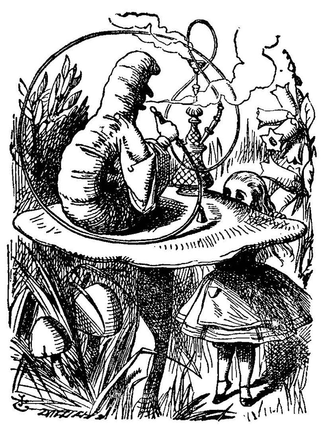 Alice's Adventures in Wonderland, John Tenniel, 1865.