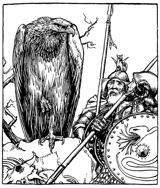 Celtic Fairy Tales, John D. Batten, 1892.