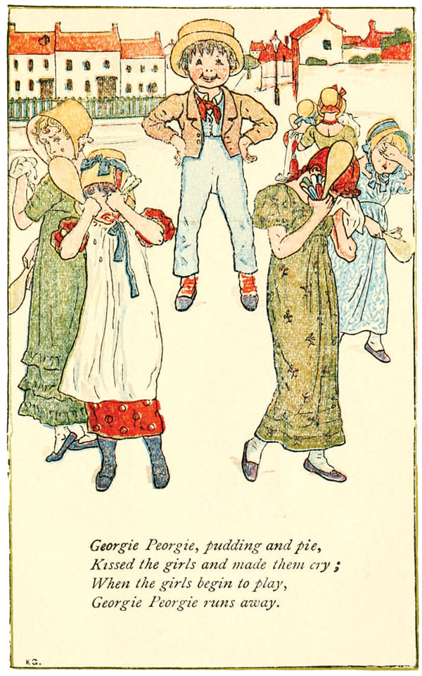 Mother Goose or The Old Nursery Rhymes, Kate Greenaway, 1900.