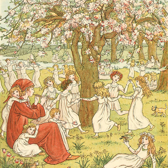 The Pied Piper of Hamelin, Kate Greenaway, 1888.