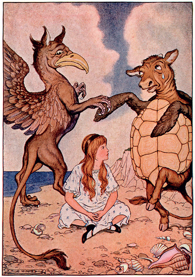 Alice's Adventure's in Wonderland, Milo Winter, 1916.