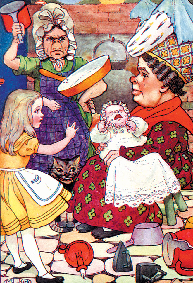 Alice's Adventures in Wonderland, M. L. Kirk, 1904.