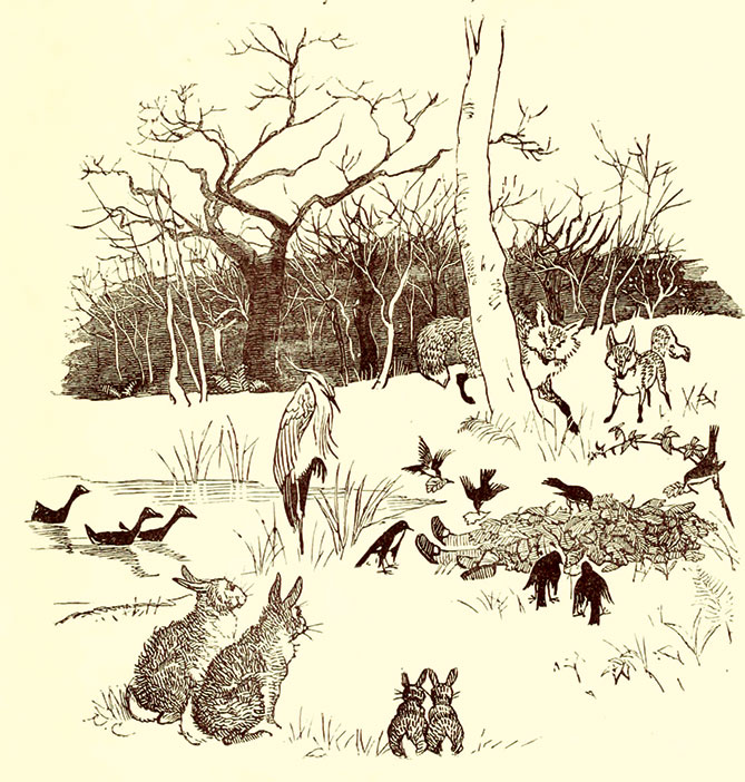 The Babes in the Wood, Randolph Caldecott, 1879.