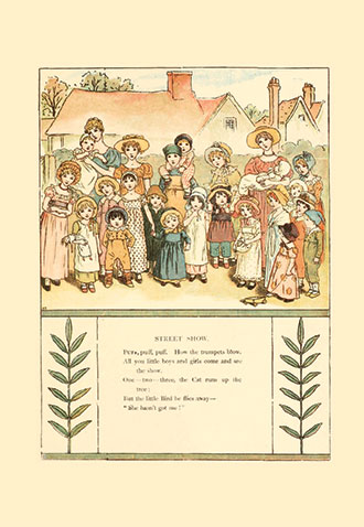 Marigold Garden: Pictures and Rhymes - Illustrated by Kate Greenaway