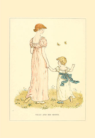 Marigold Garden: Pictures and Rhymes - Illustrated by Kate Greenaway