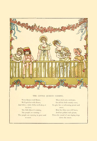Marigold Garden: Pictures and Rhymes - Illustrated by Kate Greenaway