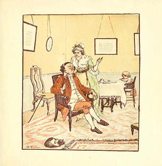 The Diverting History of John Gilpin - Showing How He Went Farther Than He Intended, and Came Home Safe Again - Illustrated by Randolph Caldecott