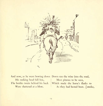 The Diverting History of John Gilpin - Showing How He Went Farther Than He Intended, and Came Home Safe Again - Illustrated by Randolph Caldecott