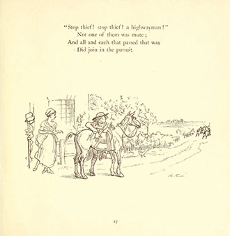 The Diverting History of John Gilpin - Showing How He Went Farther Than He Intended, and Came Home Safe Again - Illustrated by Randolph Caldecott