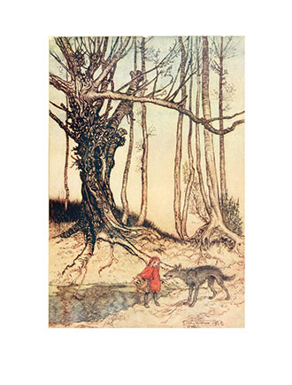 The story of Hansel and Gretel - & Other Tales By The Brothers Grimm - Illustrated by Arthur Rackham