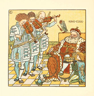 The Baby's Opera - A Book of Old Rhymes with New Dresses - Illustrated by Walter Crane