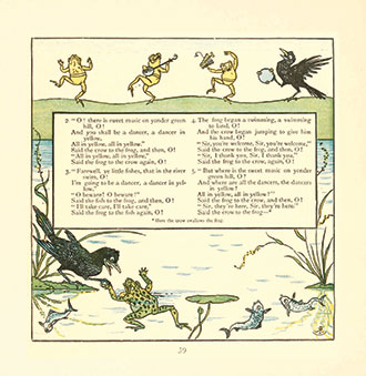 The Baby's Opera - A Book of Old Rhymes with New Dresses - Illustrated by Walter Crane