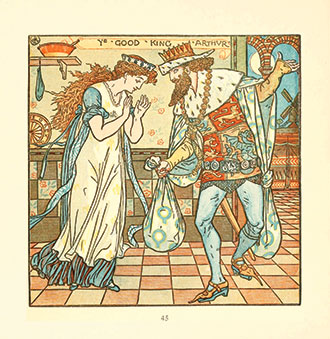 The Baby's Opera - A Book of Old Rhymes with New Dresses - Illustrated by Walter Crane