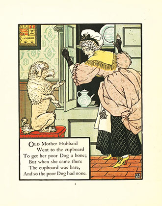 Mother Hubbard Her Picture Book - Containing Mother Hubbard, the Three Bears & the Absurd ABC - Illustrated by Walter Crane