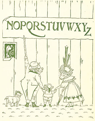 Mother Hubbard Her Picture Book - Containing Mother Hubbard, the Three Bears & the Absurd ABC - Illustrated by Walter Crane