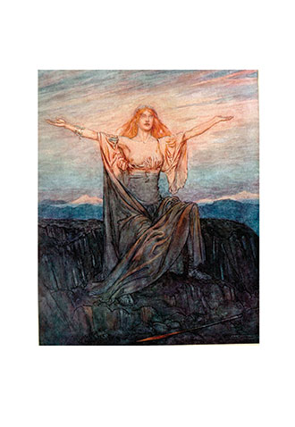 Siegfied & the Twilight of the Gods - Illustrated by Arthur Rackham