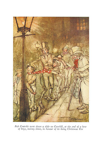 A Christmas Carol - Illustrated by Arthur Rackham