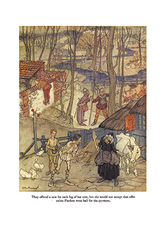 Irish Fairy Tales - Illustrated by Arthur Rackham