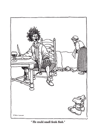 Old-Time Stories Told By Master Charles Perrault - Illustrated by W. Heath Robinson