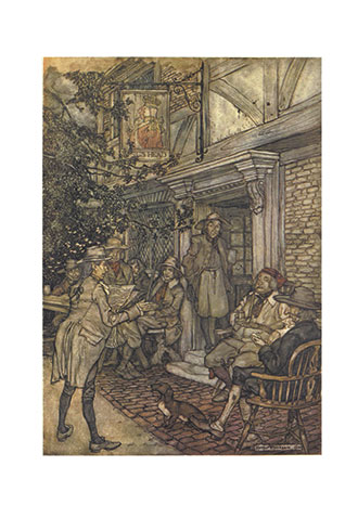 Rip Van Winkle - Illustrated by Arthur Rackham