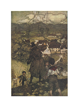 Rip Van Winkle - Illustrated by Arthur Rackham