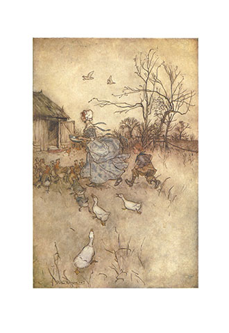 Rip Van Winkle - Illustrated by Arthur Rackham