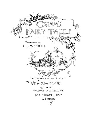Grimm's Fairy Tales - Illustrated by Ada Dennis and Others