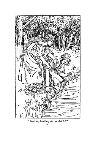 Grimm's Fairy Tales - With Many Illustrations in Colour and in Black-And-White by Helen Stratton