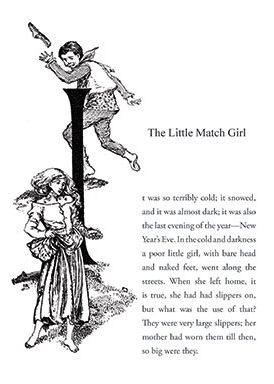 The Little Match Girl - The Golden Age of Illustration Series