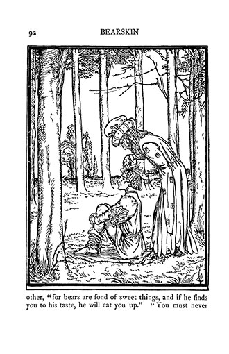 Grimm's Household Tales - Edited and Partly Translated Anew by Marian Edwardes - Illustrated by R. Anning Bell