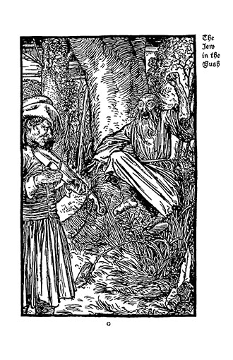 Grimm's Household Tales - Edited and Partly Translated Anew by Marian Edwardes - Illustrated by R. Anning Bell