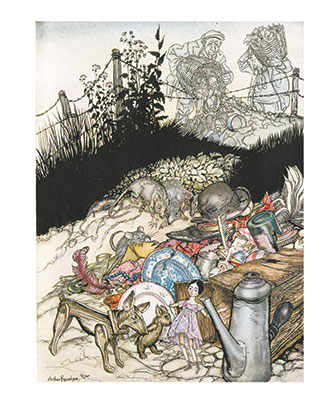 Poor Cecco - Illustrated by Arthur Rackham