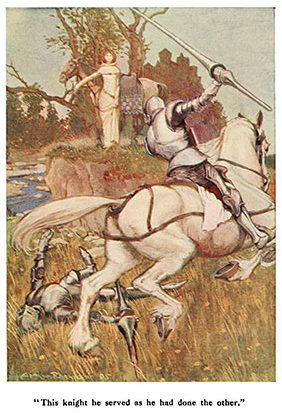 Stories of King Arthur - Illustrated by Arthur Rackham