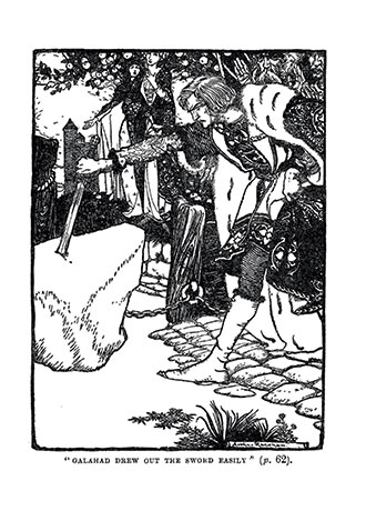 Stories of King Arthur - Illustrated by Arthur Rackham