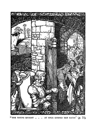 Stories of King Arthur - Illustrated by Arthur Rackham