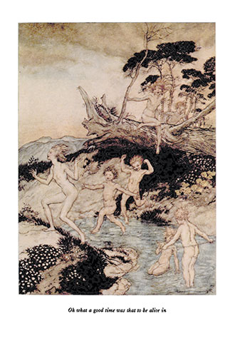 A Wonder Book - Illustrated by Arthur Rackham