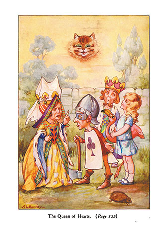 Alice's Adventures in Wonderland - Illustrated by Ada Bowley