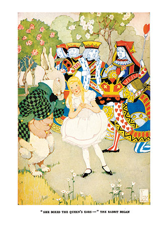 Alice's Adventures in Wonderland - Illustrated by Gertrude Kay