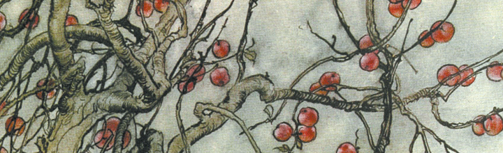 Arthur Rackham’s ‘A Dish of Apples’ for National Apple Day