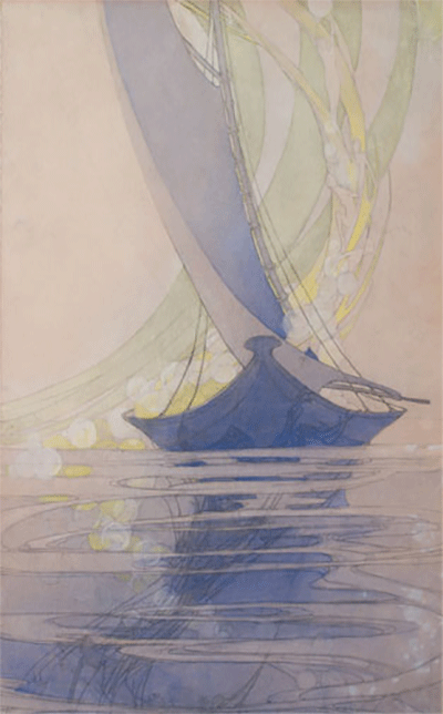 The Boat to Fairyland by Bertha Lum