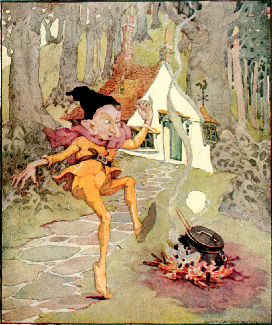 Rumpelstiltskin by Anne Anderson. From Old, Old Fairy Tales, 1935