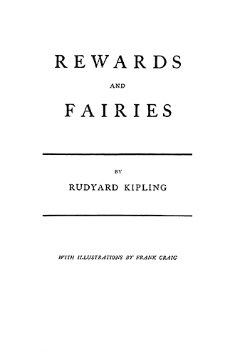 Rewards and Fairies - Illustrated by Frank Craig